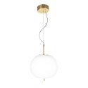 Złota lampa wisząca LED Apple P
