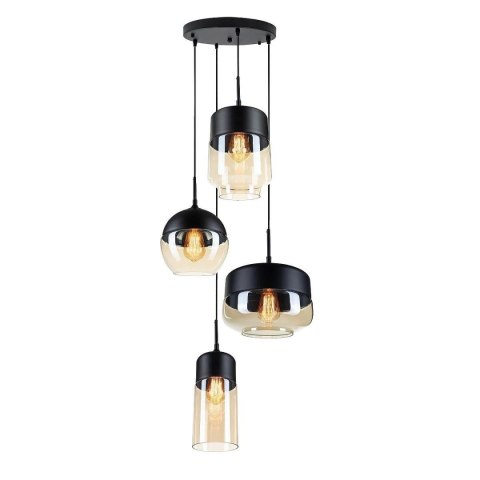 Żyrandol Manhattan Chic MIX CO czarny