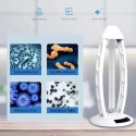 Lampa stołowa UV z ozonatorem czarna