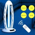 Lampa stołowa UV z ozonatorem czarna