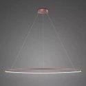Lampa wisząca Ledowe Okręgi No.1 180cm 4k Różowe Złoto
