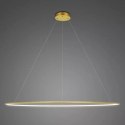 Lampa wisząca Ledowe Okręgi No.1 200cm 4k złota