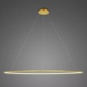 Lampa wisząca Ledowe Okręgi No.1 230cm 2700k złota ściemnialna