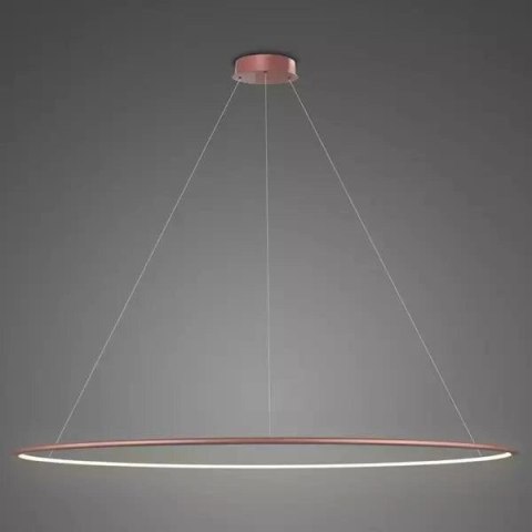 Lampa wisząca Ledowe Okręgi No.1 230cm 3k Różowe Złoto