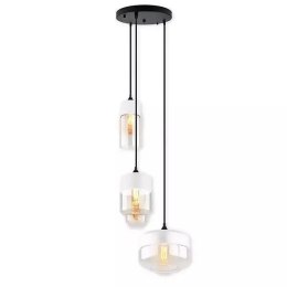 Manhattan Chic MIX CO3_bialy Żyrandol