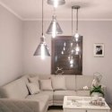 NY Loft No.1 CH - Szklana Lampa wisząca