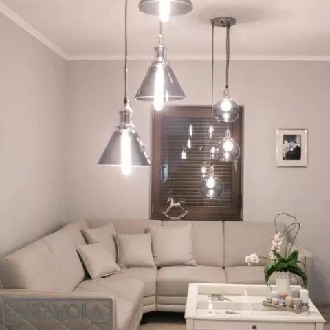 NY Loft No.1 SCH/CO3 Szklany Żyrandol