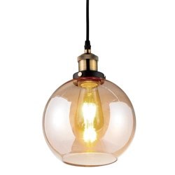 NY Loft No.2 B Szklana Lampa wisząca