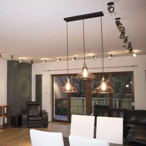 NY Loft No.3 CL3 S Szklany Żyrandol