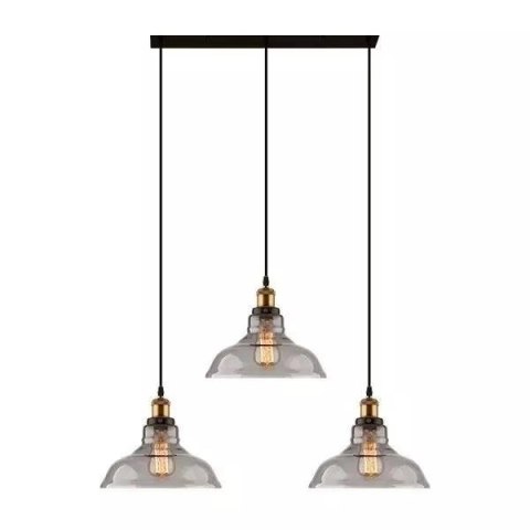 NY Loft No.3 CL3 S Szklany Żyrandol
