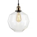 NY Loft No.4 Szklana Lampa wisząca