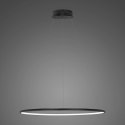 Lampa wisząca Ledowe Okręgi No.1 60cm 4k 32W czarna