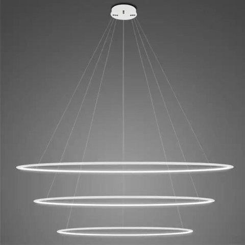 Lampa wisząca Ledowe Okręgi No.3 180cm 3k biała Dali