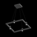 Ledowa Lampa wisząca Diamante No.1 P1 67cm czarna