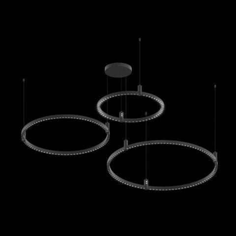 Ledowa Lampa wisząca Diamante No.2 CO3 100cm czarna