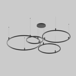 Ledowa Lampa wisząca Diamante No.2 CO4 120cm czarna