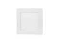 Panel LED NATYNKOWY PLAFON SUFITOWY KWADRAT LAMPA 6W biała zimna