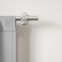 UMBRA karnisz FLUTE 107-305 cm nikiel / stal
