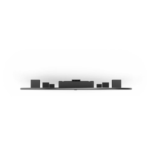 UMBRA lustro ścienne HUBBA 62 x 18 cm tytan