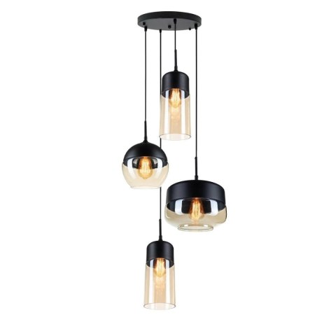 Żyrandol Manhattan Chic MIX CO czarny