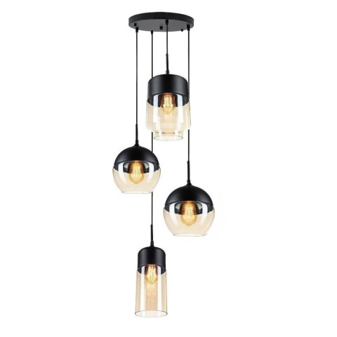 Żyrandol Manhattan Chic MIX CO czarny