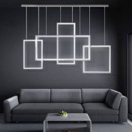 Lampa Led Wiszące Prostokąty 75W biała 4000K DL-G04 BRAGA