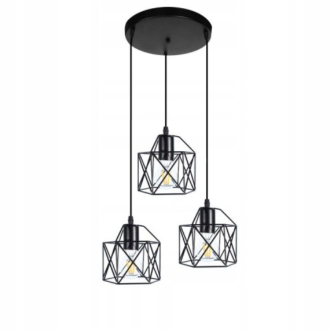 Lampa Loft Brylant okągła