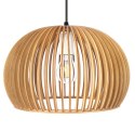Lampa drewniana wisząca E27 PZE-901 33cm