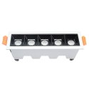 Lampa liniowa Led podtynkowa 10W 4000K biała JDL-5T