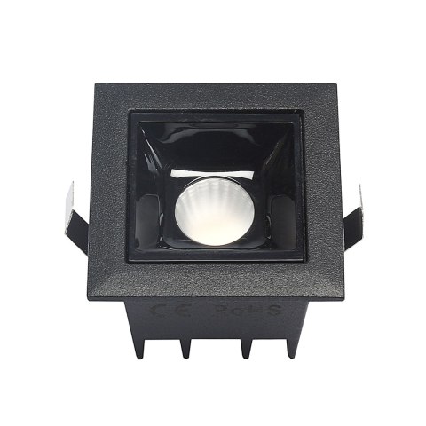 Lampa liniowa Led podtynkowa 2W 3000K czarna JDl-1T