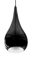 Lampa wisząca Kropla E27 czarna HY-2701