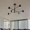 Lampa 6 x spot GU10 DD-40 czarna SIENA