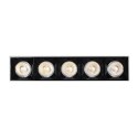 Lampa liniowa natynkowa 15w 3000K biało-czarna JDL-3T
