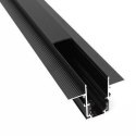 Szyna magnetyczna podtynkowa LL-20D 300cm czarna