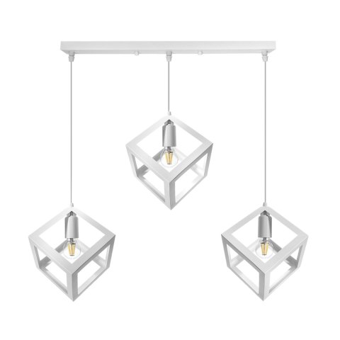 Lampa Loft Sweden Prosta PZE-2320 Biała