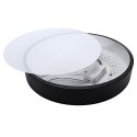 Panel LED Natynkowy 30cm okrągły BB04 30W 3000K czarny