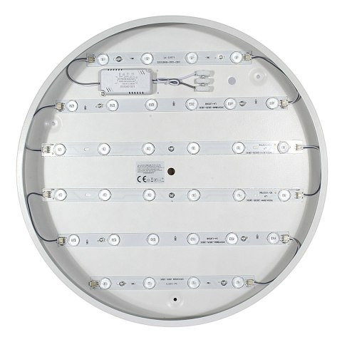 Plafon Natynkowy LED 40cm Okrągły BB01 40W 4000K Biały