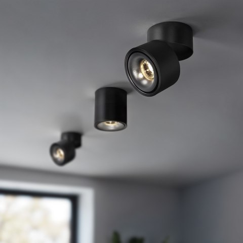 Ruchomy Spot LED EZ-CL06A-12 12W DIM 3000K Czarny