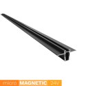 Szyna Magnetyczna podtynkowa UN5-D Micro Magnetic 200cm czarna