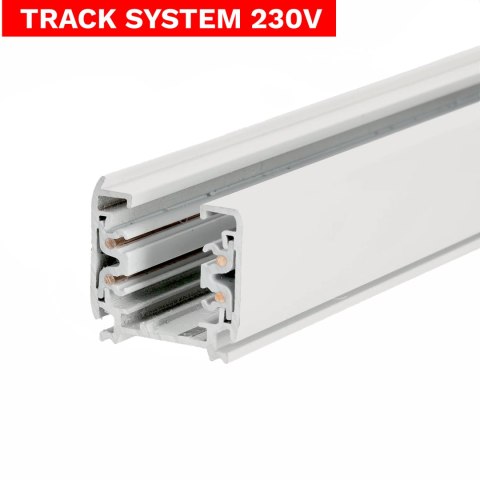 Szynoprzewód 3 fazowy Track System LL-DX 100cm biały