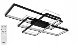 Lampa LED RING 100W DL-J07 czarny
