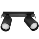 Lampa sufitowa wpuszczana BORA KJ2104 2xGU10 czarny