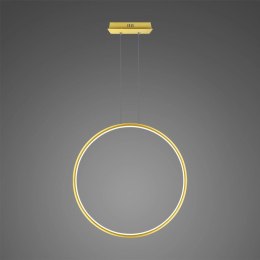 Lampa wisząca Ledowe Okręgi No.1 X 80cm 4k złota ściemnialna