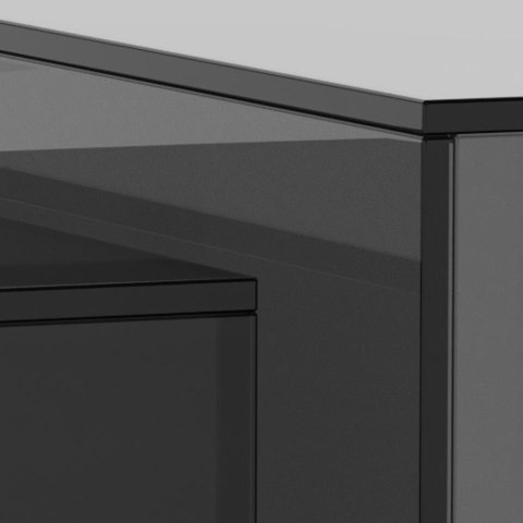 Zestaw 2 stolików Dice dymione szkło