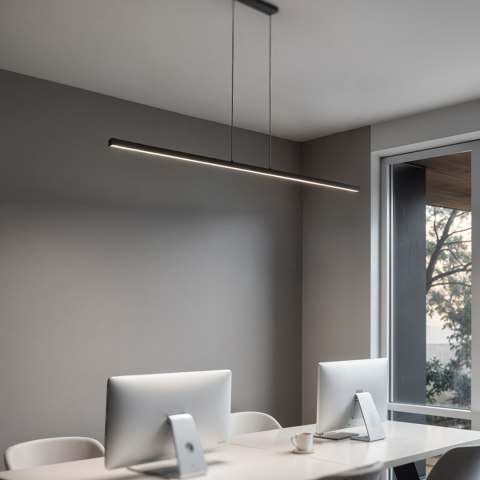 Lampa Liniowa LED Wisząca DDXT2000 15W 120cm Czarna CCT MERIDA