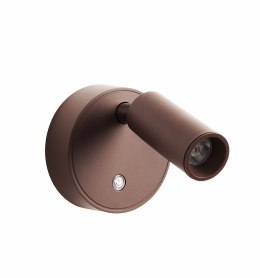 Lampa ścienna SHP PICKET brązowa