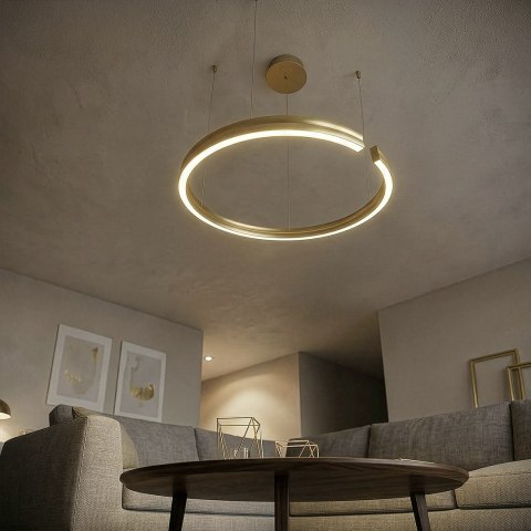 Lampa wisząca COSTA 30W DL-K01 CCT złoty