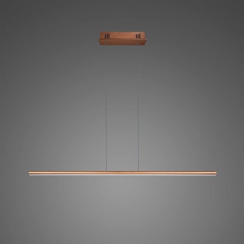 Lampa wisząca Linea No.1 100cm 4k miedziana Dali