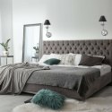 Light Prestige Kinkiet Glamour srebrno - czarny 1xE14
