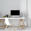 Light Prestige Lampa biurkowa Snow biała 1xGU10